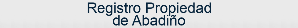 Registro Propiedad de Abadiño
