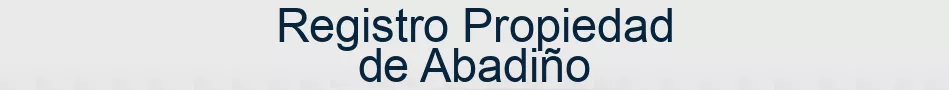 Registro Propiedad de Abadiño