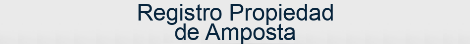 Registro Propiedad de Amposta