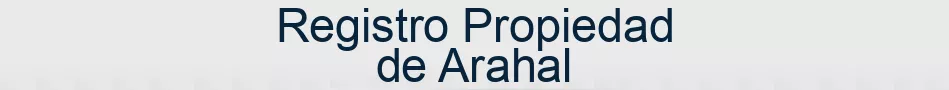 Registro Propiedad de Arahal