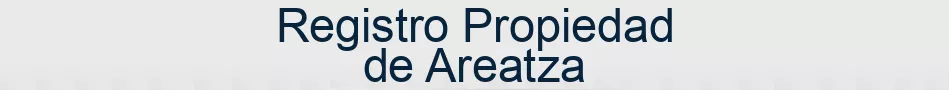 Registro Propiedad de Areatza