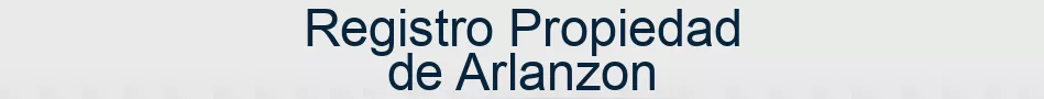 Registro Propiedad de Arlanzon