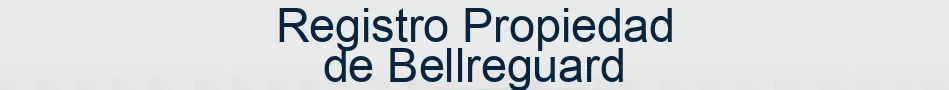 Registro Propiedad de Bellreguard