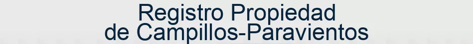 Registro Propiedad de Campillos-Paravientos