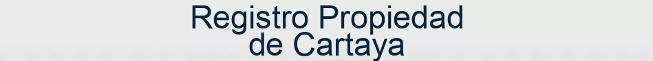 Registro Propiedad de Cartaya