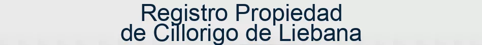 Registro Propiedad de Cillorigo de Liebana