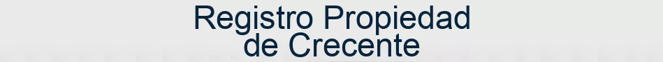 Registro Propiedad de Crecente