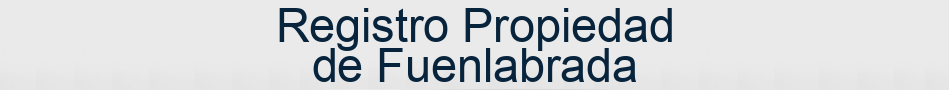 Registro Propiedad de Fuenlabrada