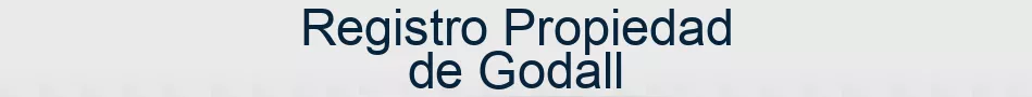 Registro Propiedad de Godall