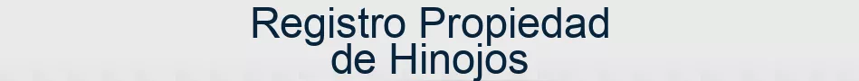 Registro Propiedad de Hinojos