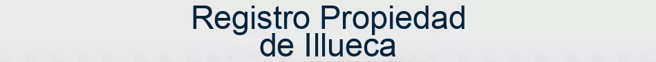 Registro Propiedad de Illueca