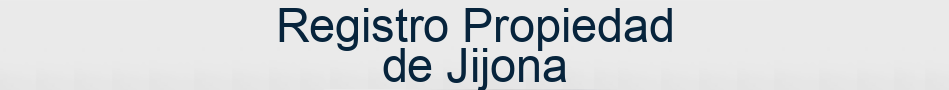 Registro Propiedad de Jijona