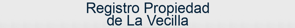 Registro Propiedad de La Vecilla