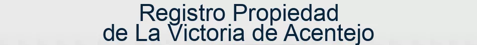 Registro Propiedad de La Victoria de Acentejo
