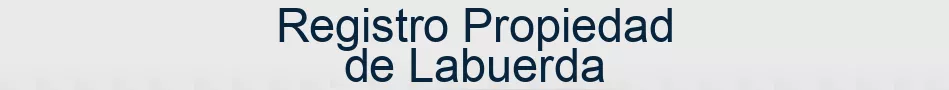 Registro Propiedad de Labuerda