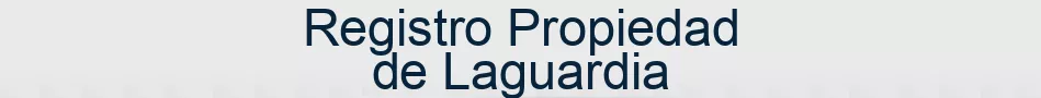 Registro Propiedad de Laguardia