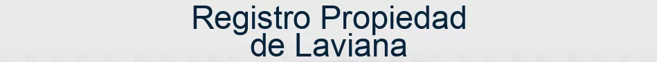 Registro Propiedad de Laviana