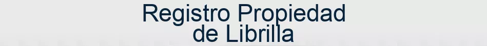 Registro Propiedad de Librilla