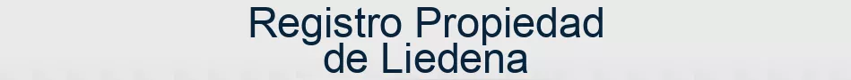 Registro Propiedad de Liedena