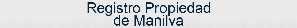 Registro Propiedad de Manilva