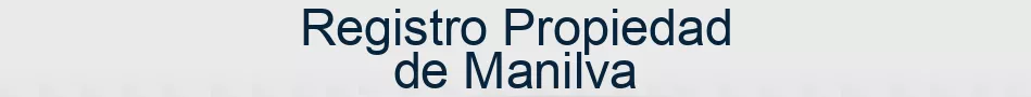 Registro Propiedad de Manilva