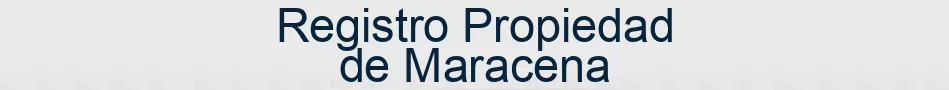 Registro Propiedad de Maracena
