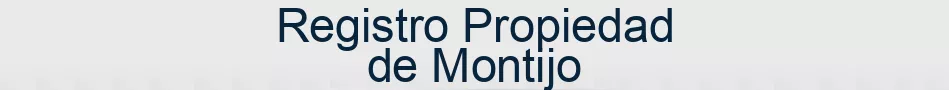 Registro Propiedad de Montijo