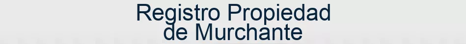 Registro Propiedad de Murchante