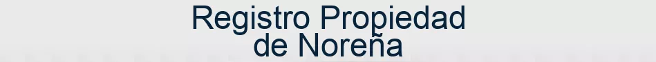 Registro Propiedad de Noreña