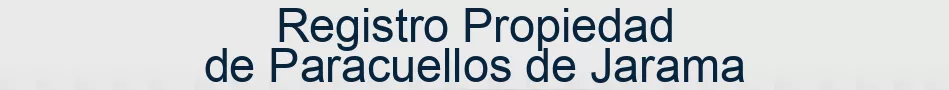 Registro Propiedad de Paracuellos de Jarama
