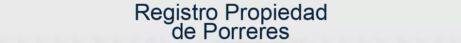 Registro Propiedad de Porreres