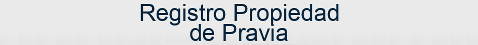 Registro Propiedad de Pravia