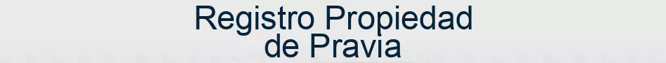 Registro Propiedad de Pravia
