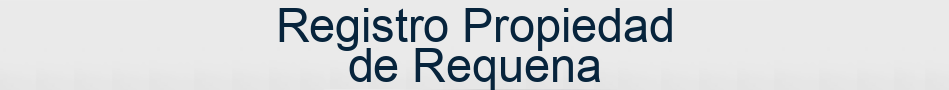 Registro Propiedad de Requena