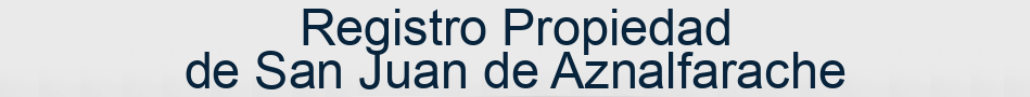 Registro Propiedad de San Juan de Aznalfarache