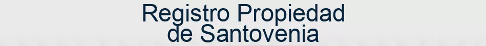 Registro Propiedad de Santovenia