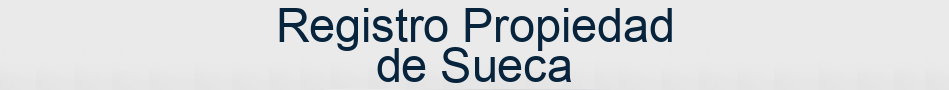 Registro Propiedad de Sueca
