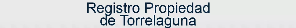 Registro Propiedad de Torrelaguna