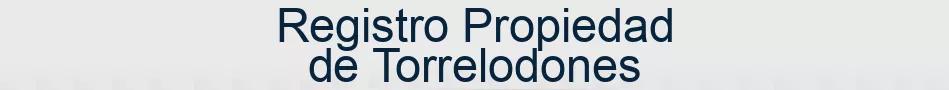 Registro Propiedad de Torrelodones