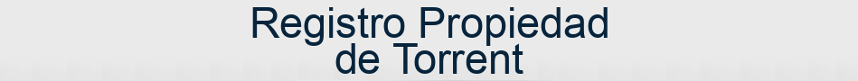 Registro Propiedad de Torrent