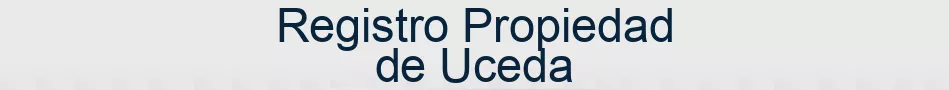 Registro Propiedad de Uceda