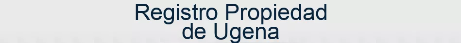 Registro Propiedad de Ugena