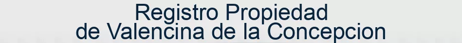 Registro Propiedad de Valencina de la Concepcion