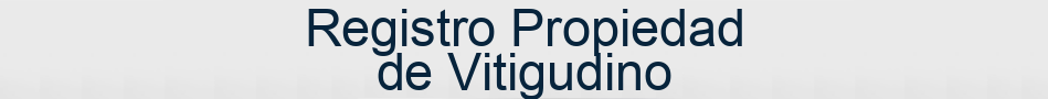 Registro Propiedad de Vitigudino