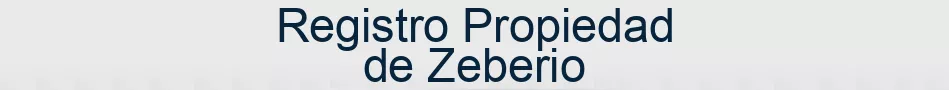 Registro Propiedad de Zeberio